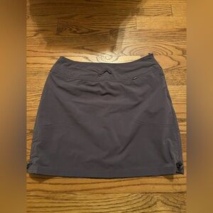 GreenTea Women's Y2K Sz S Purple Exercise Athleisure Skirt W/ Built in Shorts